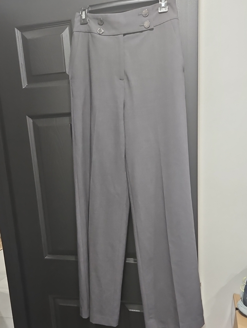 Calvin Klein Gray Trousers Size 4 Like New